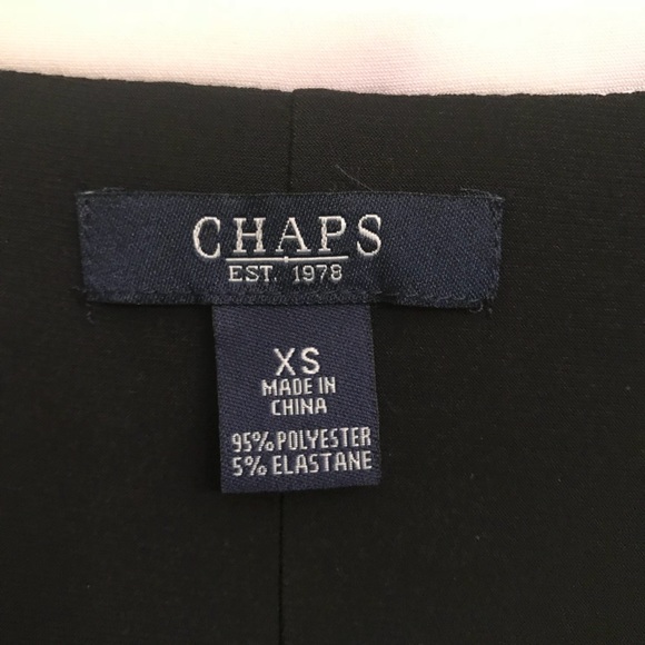 *CHAPS* NWT Women’s Black Sheath Dress- Sz XS - Picture 4 of 6